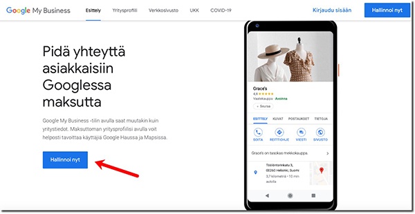 Näin aloitat vaivattomasti Google My Business -profiilin luonnin